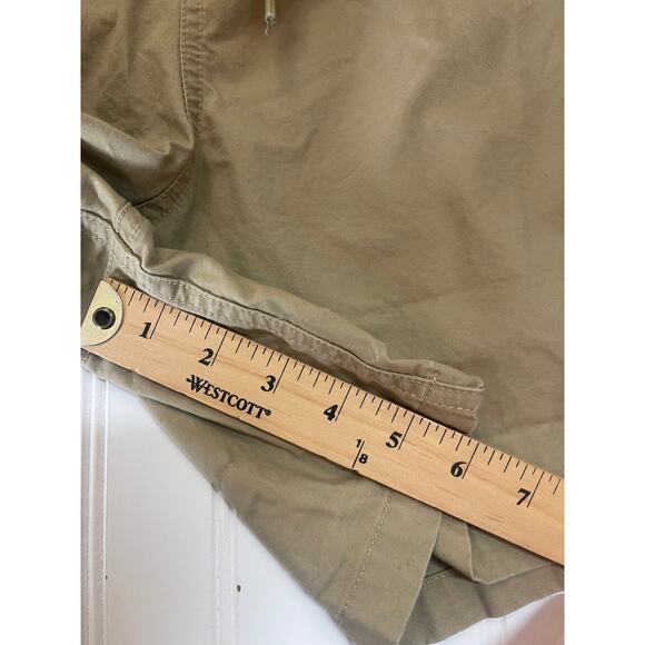 Nike Khaki Shorts Embroidered Logo Drawstring Casual Basic Size Mens XXL 3X - Picture 6 of 8